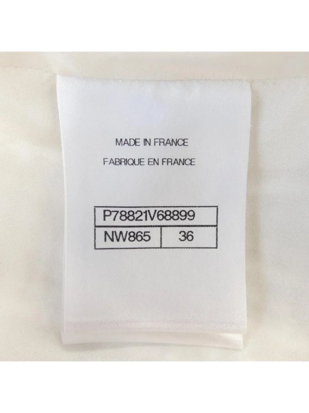 Chanel Skirt White